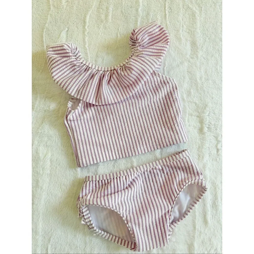 Ruffle Butts Baby Bathing Suit Size 6-12 Months